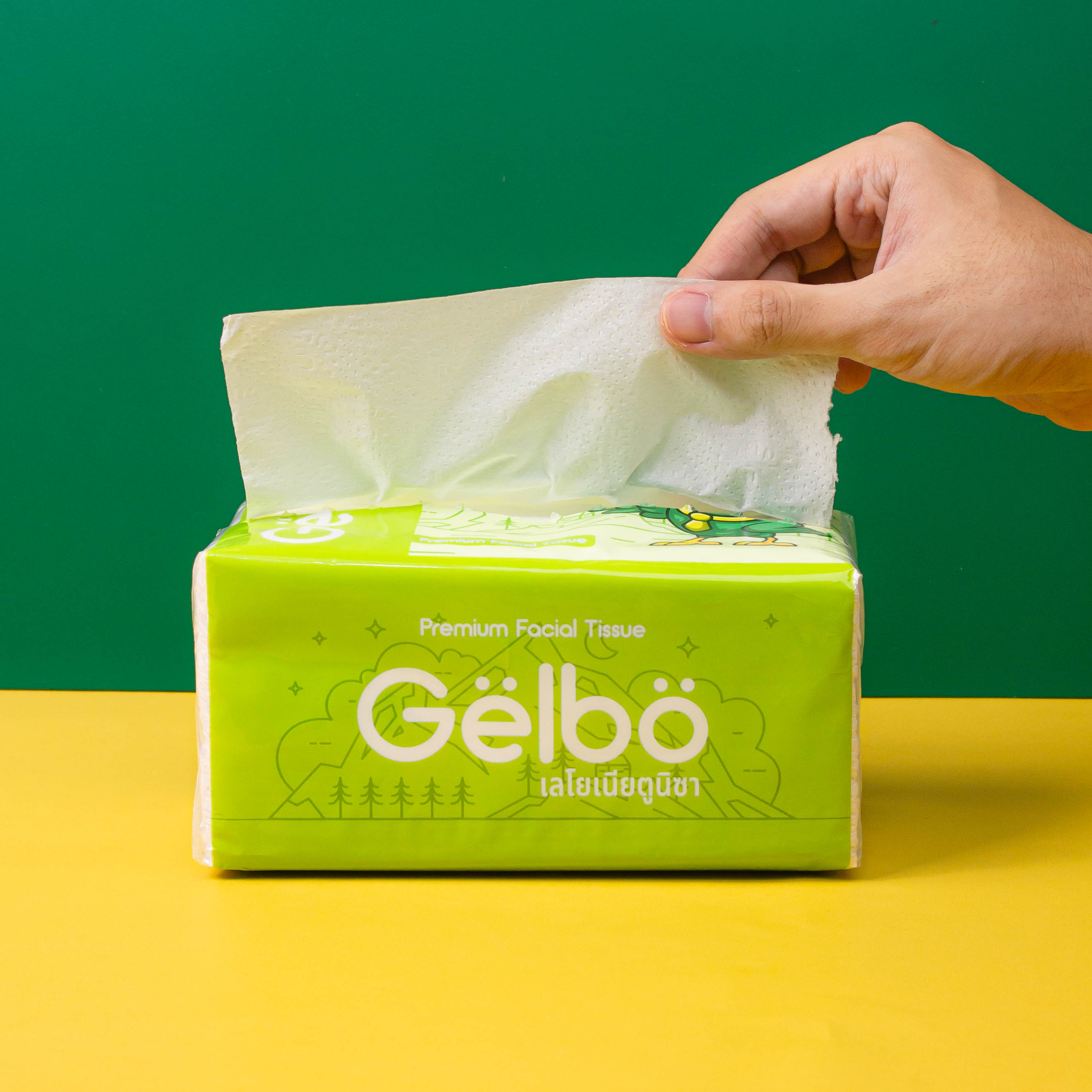 Tisu Gëlbö premium